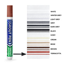 Load image into Gallery viewer, Terracotta - Grout Pen Tile Paint Marker: Waterproof Tile Grout Colorant and Sealer Pen - Grout Pen