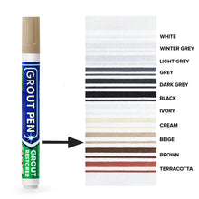 Load image into Gallery viewer, Beige - Grout Pen Tile Paint Marker: Waterproof Tile Grout Colorant and Sealer Pen - Grout Pen