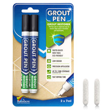 Load image into Gallery viewer, Black - GROUT PEN Black Tile Paint Marker: Waterproof Grout Paint, Tile Grout Colorant and Sealer Pen
